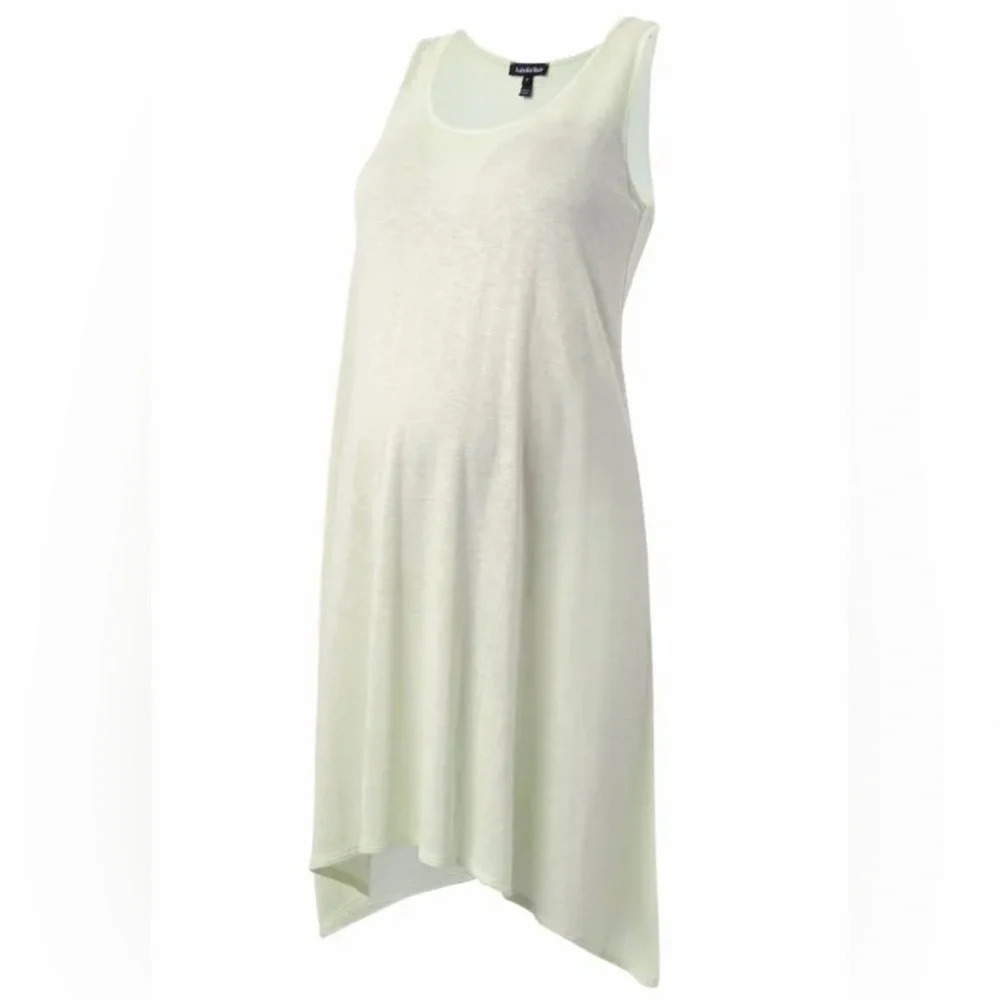 Isabella Oliver Maternity Slouchy Tunic in Lemongrass NWT - Picture 3 of 10